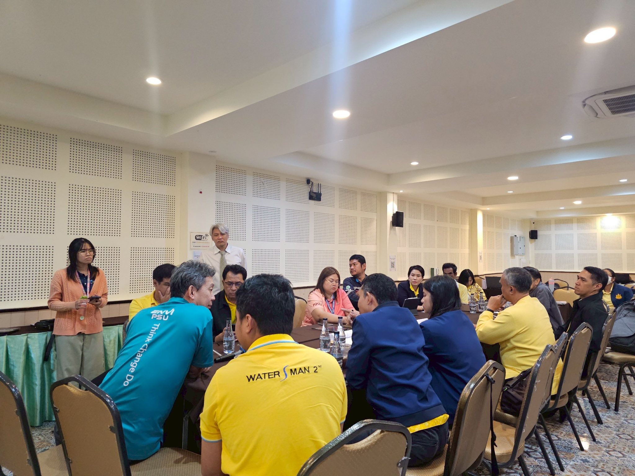 คณะทีมวิจัย คณะการจัดการสิ่งแวดล้อม ม.อ. จัดประชุมเชิงปฏิบัติการ "การจัดทำแผนหลักการบริหารจัดการทรัพยากรน้ำแบบบูรณาการระดับจังหวัด ที่เชื่อมโยงกับองค์กรผู้ใช้น้ำ และองค์กรปกครองส่วนท้องถิ่น จังหวัดสงขลาและพัทลุง ครั้งที่ 1" gallery image 6