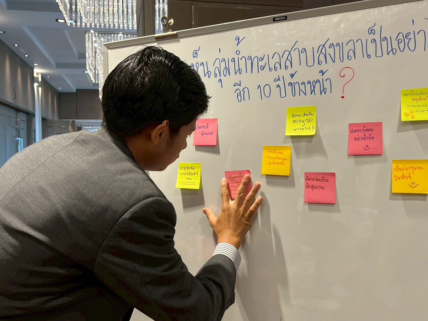 🌊 แผนงานน้ำมั่นคงฯ ภาคใต้! คณะนักวิจัยจัดนิทรรศการรับฟังวิสัยทัศน์ลุ่มน้ำทะเลสาบสงขลาในงาน "หาดใหญ่เข้มแข็ง...สู้ภัยน้ำท่วม" ครั้งที่ 16 ประจำปี 2568" gallery image 3