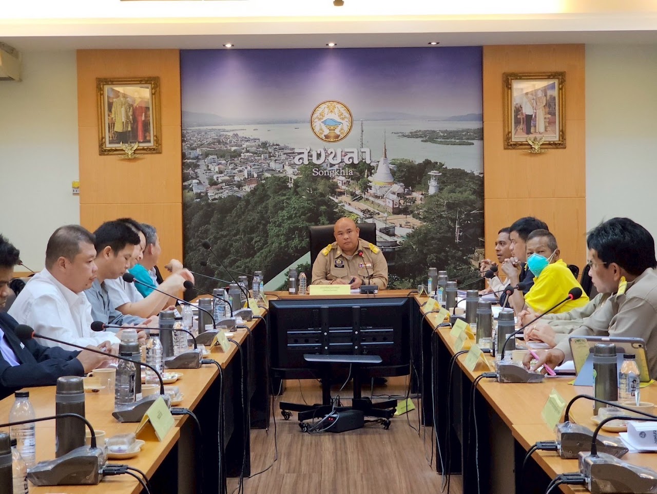 Kick Off โครงการ “การขับเคลื่อนการดำเนินงานภายใต้แผนงานน้ำมั่นคง ไม่ท่วม ไม่แล้ง 10 จังหวัด ภาคใต้” gallery image 4