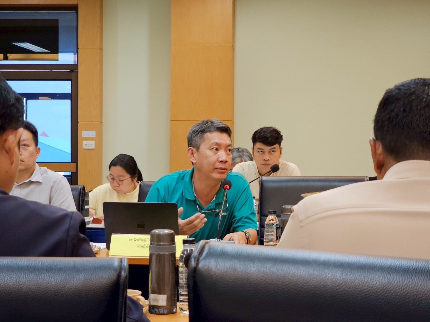 โครงการ “แผนน้ำมั่นคงสงขลา” เดินหน้าประชุมชี้แจงโครงการและหารือแนวทางการดำเนินงานร่วมกับหน่วยงานในจังหวัดสงขลา gallery image 2